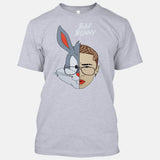 Bad Bunny / Bugs Art ADULT SIZES [Funny Latin Music T-shirt or Tank Top]-T-Shirt-Heather Grey-Small-Over The Boardwalk Shirts