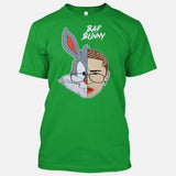 Bad Bunny / Bugs Art ADULT SIZES [Funny Latin Music T-shirt or Tank Top]-T-Shirt-Kelly Green-Small-Over The Boardwalk Shirts