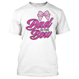 Bad to the Bow - Cheer | Cheerleading | Cheerleader [T-shirt]-T-Shirt-White-Small-Over The Boardwalk Shirts