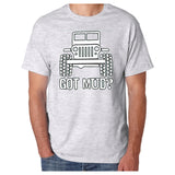 Got Mud? Off Road 4x4 Jeep Fans [T-shirt /Tank Top]-Tees & Tanks-Heather Grey Tshirt-Small-Over The Boardwalk Shirts