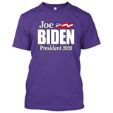 Joe Biden 2020 for President Campaign Elections Shirt Politics [T-Shirt / Tank Top]-Tees & Tanks-Purple Tshirt-Small-Over The Boardwalk Shirts