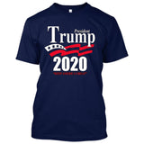 President Trump 2020 Keep America Great -MAGA Elections Politics [T-shirt/Tank Top]-T-Shirt-Navy-Small-Over The Boardwalk Shirts