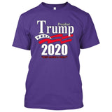 President Trump 2020 Keep America Great -MAGA Elections Politics [T-shirt/Tank Top]-T-Shirt-Purple-Small-Over The Boardwalk Shirts
