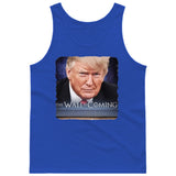 The Wall is Coming - President Trump GoT Parody [Politics T-shirt/Tank Top]-Tank Top (men's)-Royal Blue-Small-Over The Boardwalk Shirts