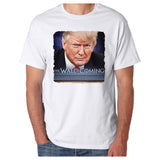The Wall is Coming - President Trump GoT Parody [Politics T-shirt/Tank Top]-T-Shirt-White-Small-Over The Boardwalk Shirts