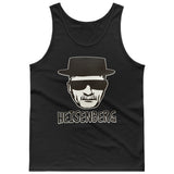 TV Heisenberg Walt White Sketch Art Sunglasses & Hat [T-Shirt / Tank Top]-Tees & Tanks-Black Tank Top (men)-Small-Over The Boardwalk Shirts