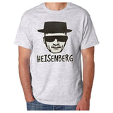 TV Heisenberg Walt White Sketch Art Sunglasses & Hat [T-Shirt / Tank Top]-Tees & Tanks-Heather Grey Tshirt-Small-Over The Boardwalk Shirts