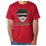TV Heisenberg Walt White Sketch Art Sunglasses & Hat [T-Shirt / Tank Top]-Tees & Tanks-Red Tshirt-Small-Over The Boardwalk Shirts