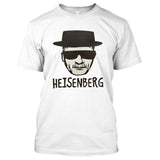 TV Heisenberg Walt White Sketch Art Sunglasses & Hat [T-Shirt / Tank Top]-Tees & Tanks-White Tshirt-Small-Over The Boardwalk Shirts