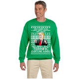 Trump | Very Merry Really Terrific Everyone Agrees | Ugly Christmas Sweater [Unisex Crewneck Sweatshirt]