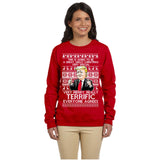 Trump | Very Merry Really Terrific Everyone Agrees | Ugly Christmas Sweater [Unisex Crewneck Sweatshirt]