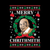 Merry Chrithmith | Mike Tyson | Ugly Christmas Sweater [Unisex Crewneck Sweatshirt]-Over The Boardwalk Shirts