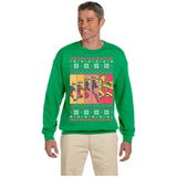 Anime Cartoon Charater | narutodbz goku | Ugly Christmas Sweater [Unisex Crewneck Sweatshirt]-Over The Boardwalk Shirts