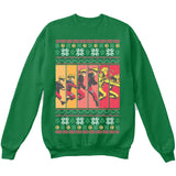 Anime Cartoon Charater | narutodbz goku | Ugly Christmas Sweater [Unisex Crewneck Sweatshirt]-Crewneck Sweater (Unisex)-Green-Small-Over The Boardwalk Shirts