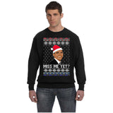 Barack Obama MISS ME YET? | Political | Ugly Christmas Sweater [Unisex Crewneck Sweatshirt]-Over The Boardwalk Shirts