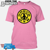 GOKU'S GYM DBZ Gold's Logo Funny Parody [T-shirt/Tank Top]-T-Shirt-Pink-Small-Over The Boardwalk Shirts