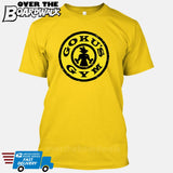 GOKU'S GYM DBZ Gold's Logo Funny Parody [T-shirt/Tank Top]-T-Shirt-Yellow-Small-Over The Boardwalk Shirts