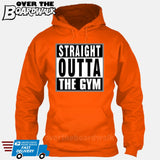 Straight Outta the Gym [T-shirt/Hoodie/Tank Top]-Hoodie-Orange-Over The Boardwalk Shirts