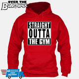 Straight Outta the Gym [T-shirt/Hoodie/Tank Top]-Hoodie-Red-Over The Boardwalk Shirts