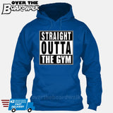 Straight Outta the Gym [T-shirt/Hoodie/Tank Top]-Hoodie-Royal Blue-Over The Boardwalk Shirts