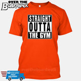 Straight Outta the Gym [T-shirt/Hoodie/Tank Top]-T-Shirt-Orange-Over The Boardwalk Shirts