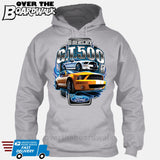 SHELBY GT500 Mustang - FORD LICENSED [T-shirt/Hoodie/Tank Top]-Hoodie-Heather Grey-Over The Boardwalk Shirts