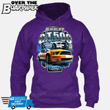SHELBY GT500 Mustang - FORD LICENSED [T-shirt/Hoodie/Tank Top]-Hoodie-Purple-Over The Boardwalk Shirts