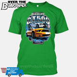 SHELBY GT500 Mustang - FORD LICENSED [T-shirt/Hoodie/Tank Top]-T-Shirt-Kelly Green-Over The Boardwalk Shirts