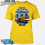 SHELBY GT500 Mustang - FORD LICENSED [T-shirt/Hoodie/Tank Top]-T-Shirt-Yellow-Over The Boardwalk Shirts