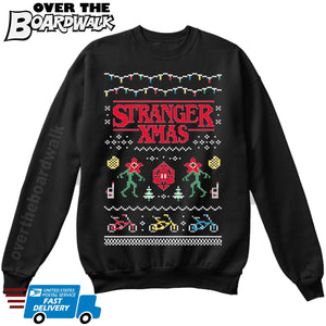 Stranger XMAS Things | TV Show | Ugly Christmas Sweater [Unisex Crewneck Sweatshirt]